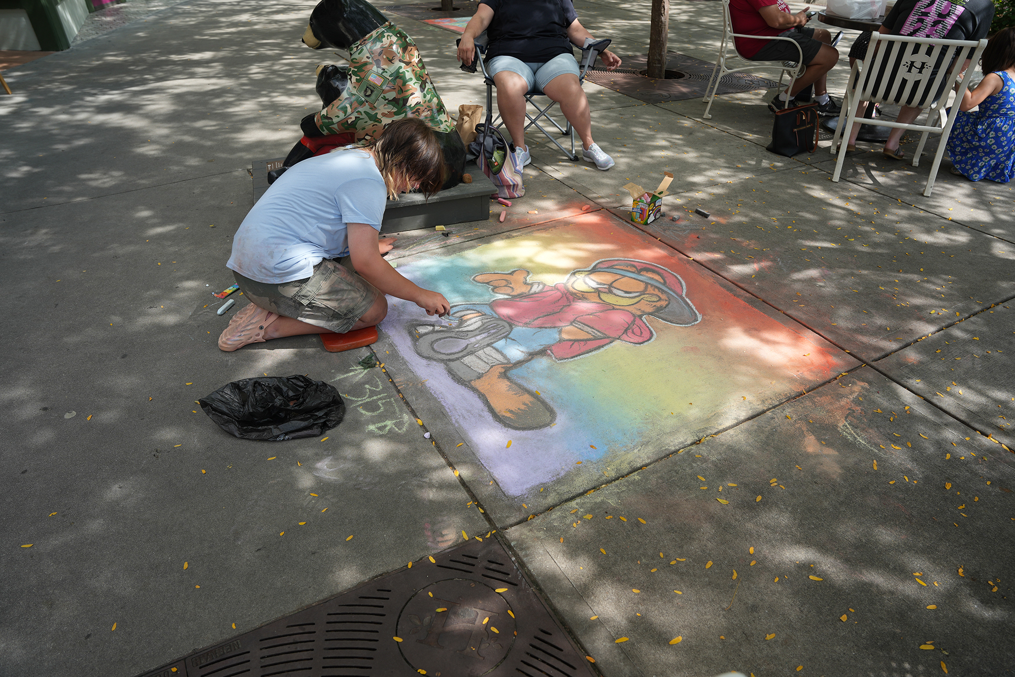 The Colorful Tradition of “Chalk It Up” in Hendersonville, N.C.